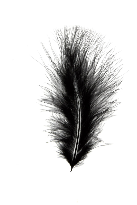 Marabou 12-15cm noir