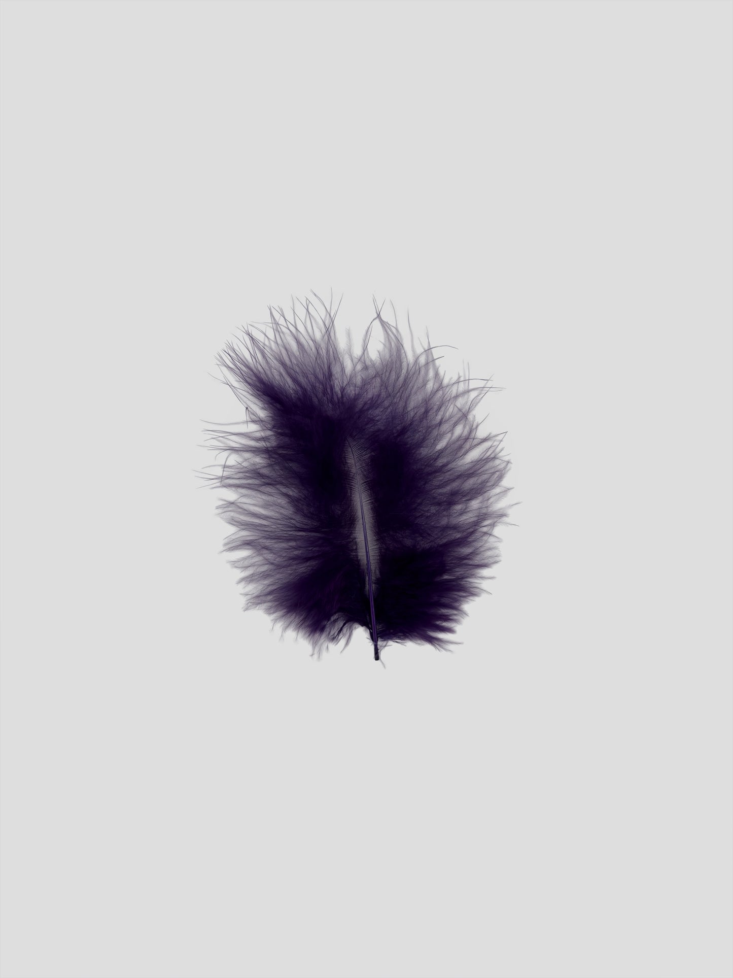 Marabou 12-15cm donkerlila