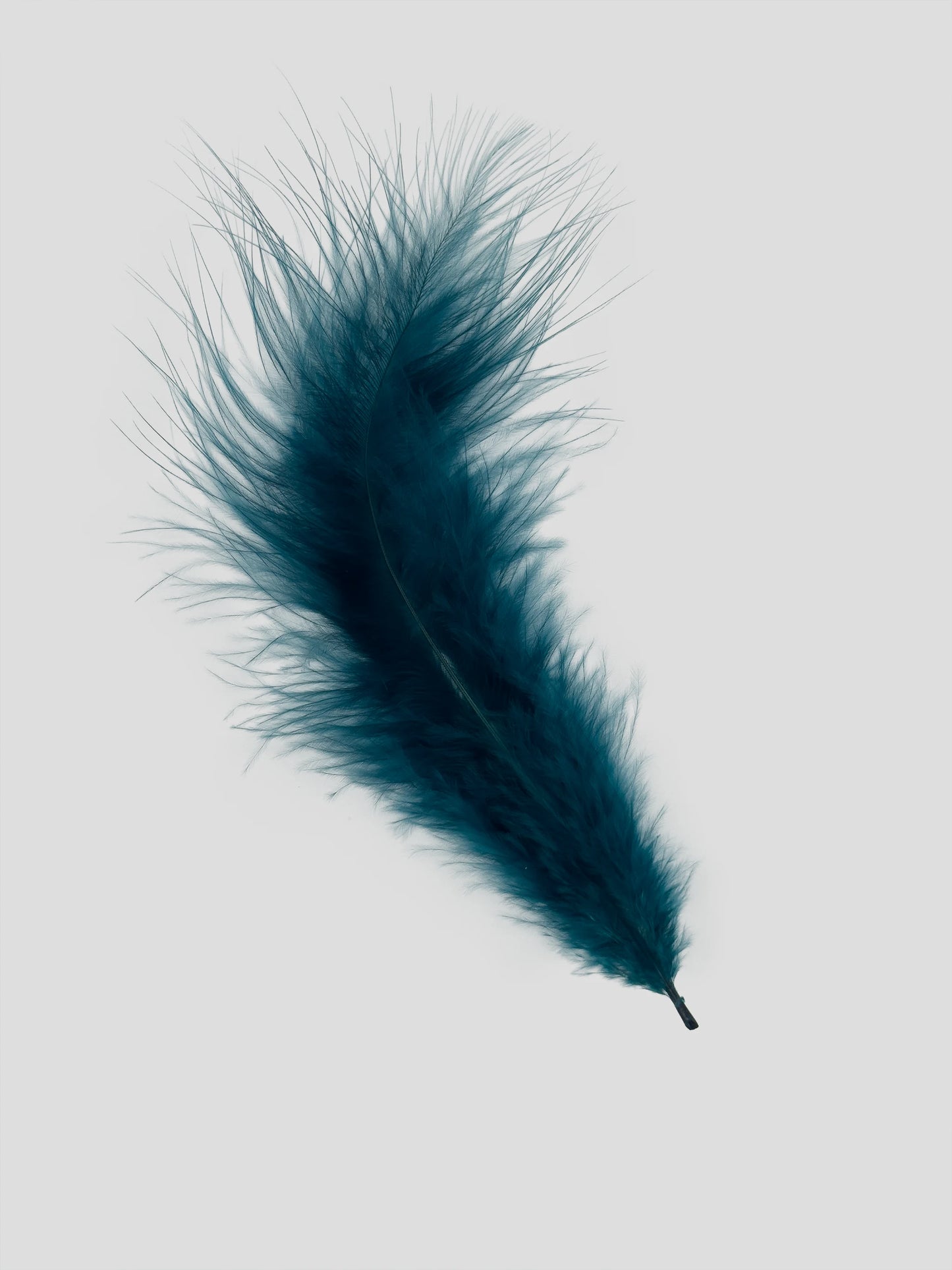 Marabou 12-15cm petrolblauw
