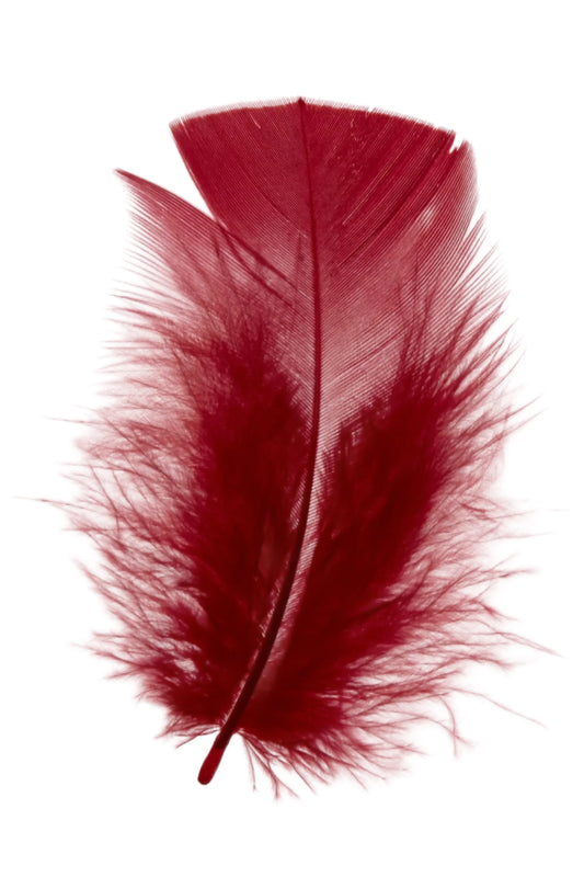 Pavo 10cm rojo tomate