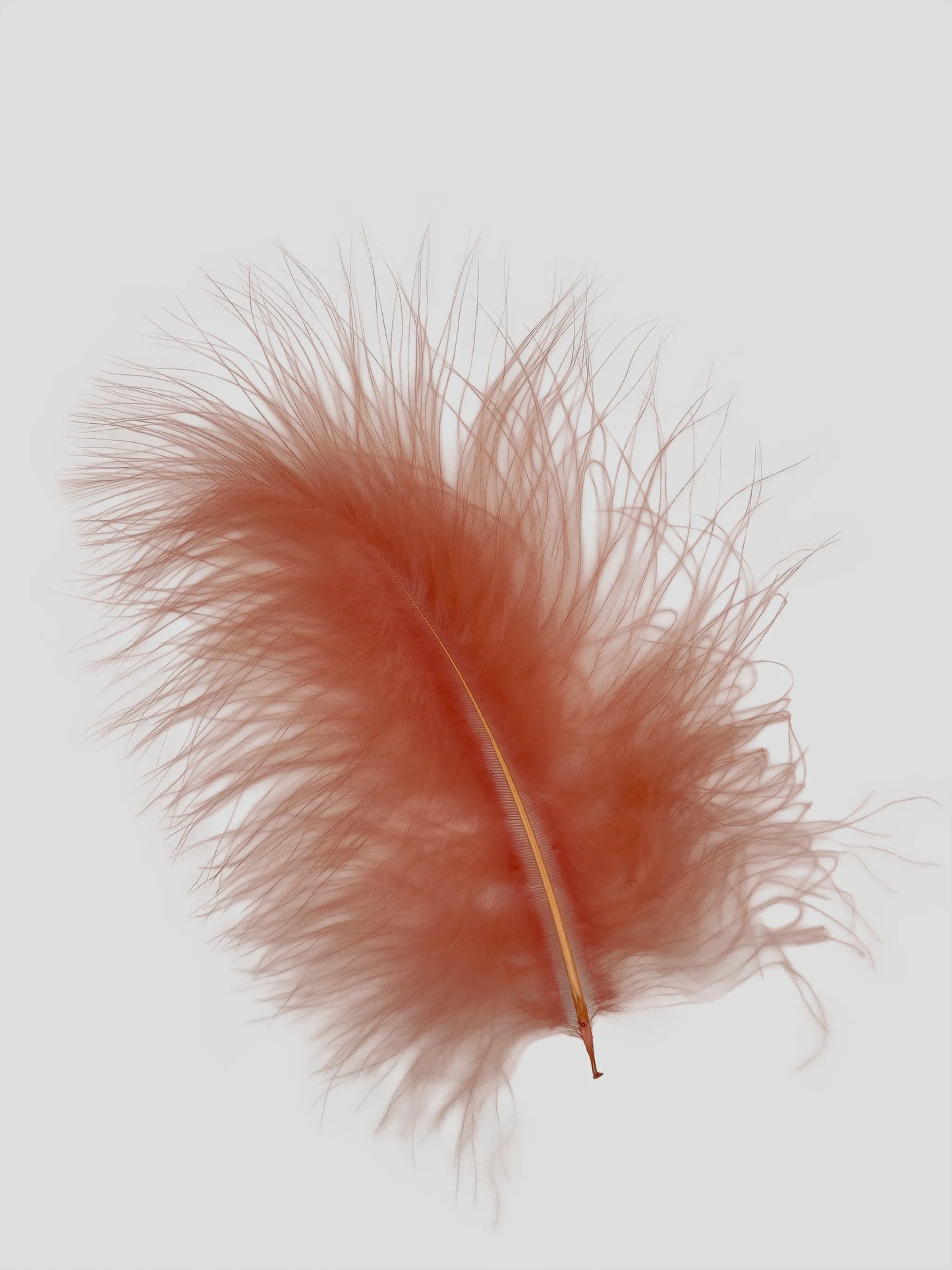 Marabou 12-15cm coral pink