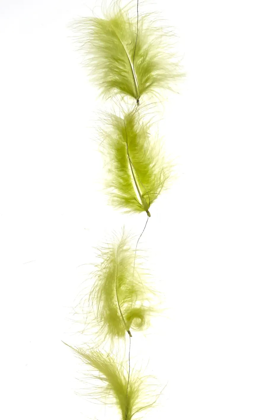 Guirnalda Marabú 220cm verde manzana