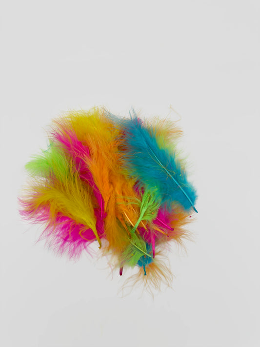 Mix marabou neon zak 6gr