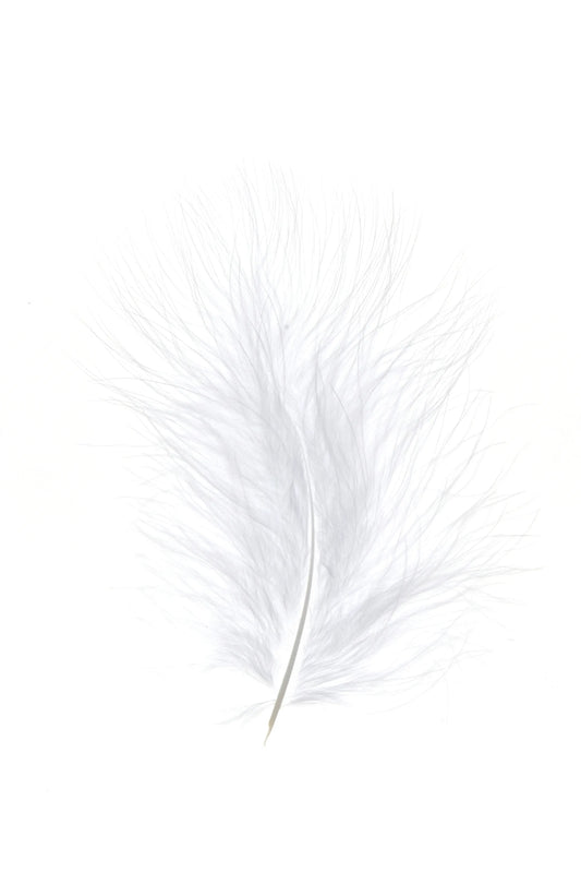 Marabú 12-15cm blanco