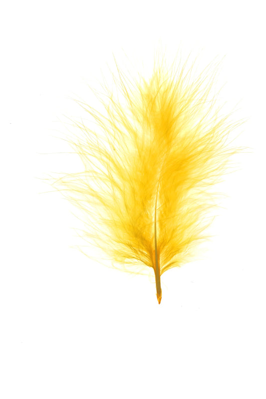 Marabú 12-15cm amarillo de Pascua