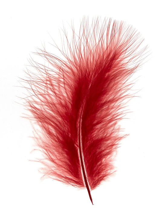 Marabú 12-15cm rojo