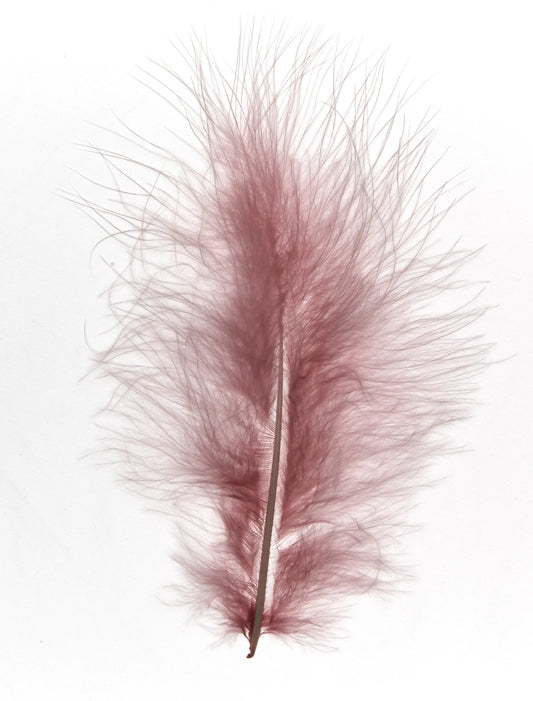 Marabú 12-15cm rosa viejo