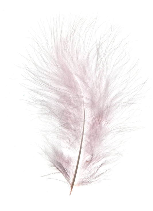 Marabú 12-15cm rosa claro