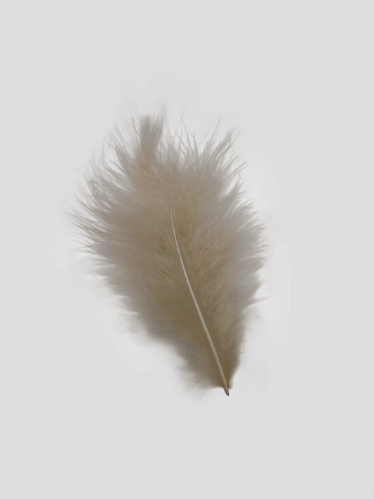 Marabou 12-15cm ecru