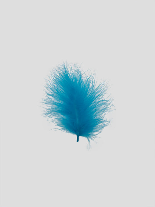 Marabou 12-15cm turkoois