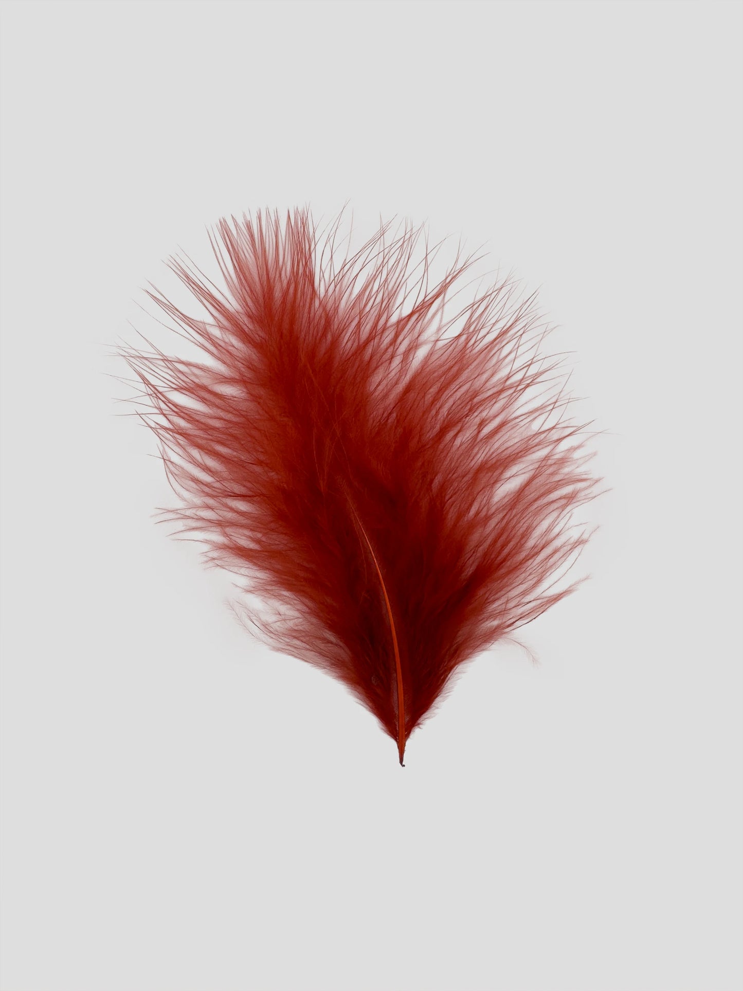 Marabou 12-15cm cognac