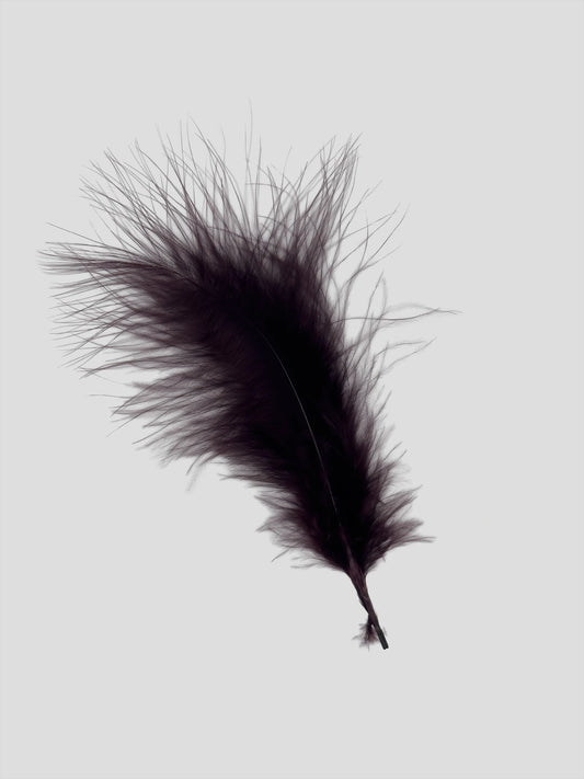 Marabou 12-15cm aubergine