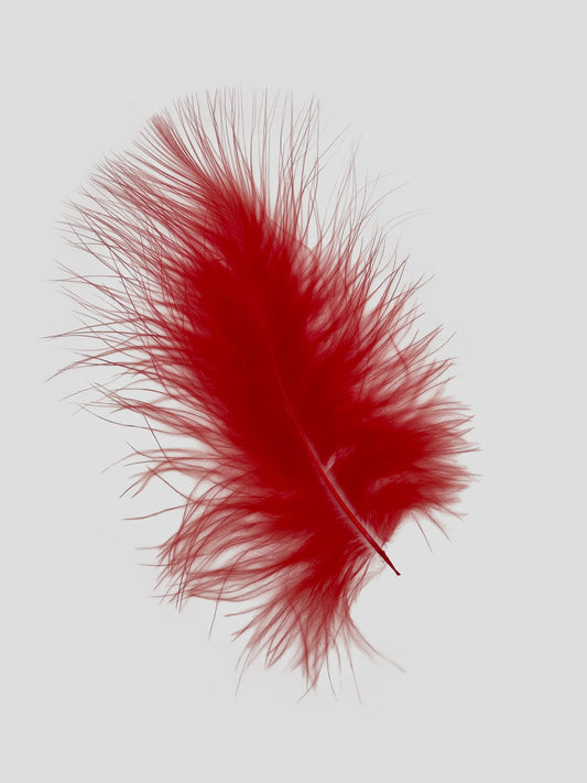 Marabou 12-15cm rood