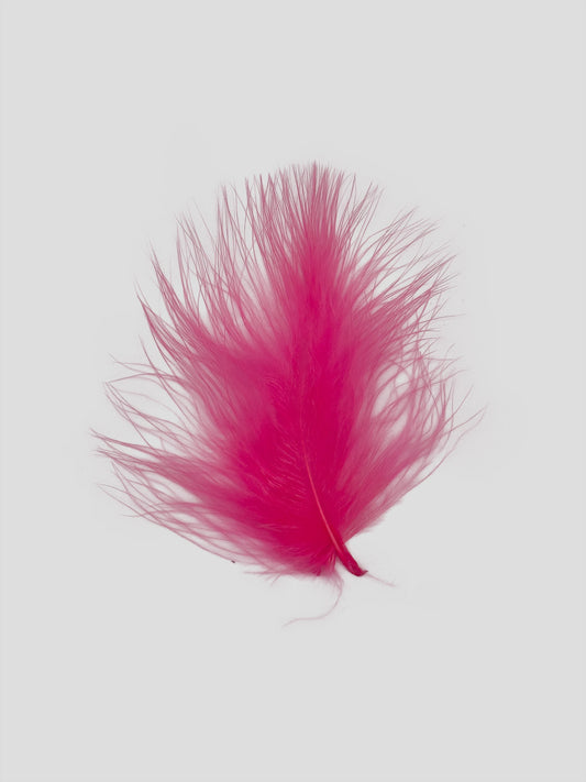 Marabou 12-15cm donkerroze