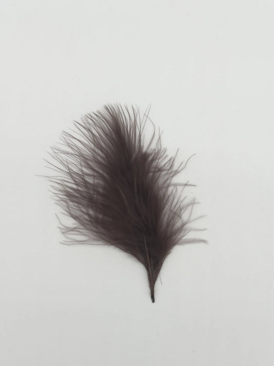 Marabú 12-15cm marrón oscuro