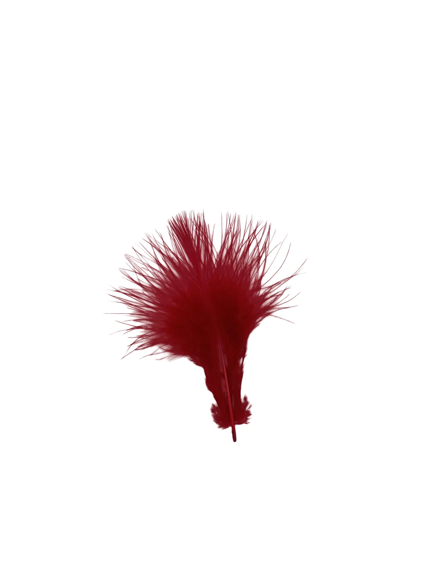 Marabou 7cm tomato red