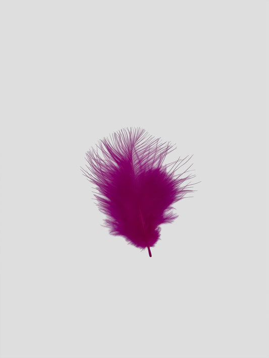 Marabou 7cm fuchsia