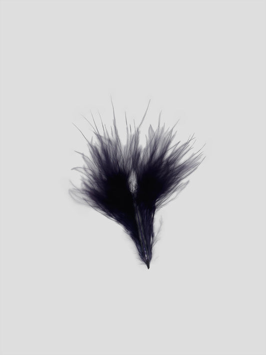 Marabou 7cm aubergine