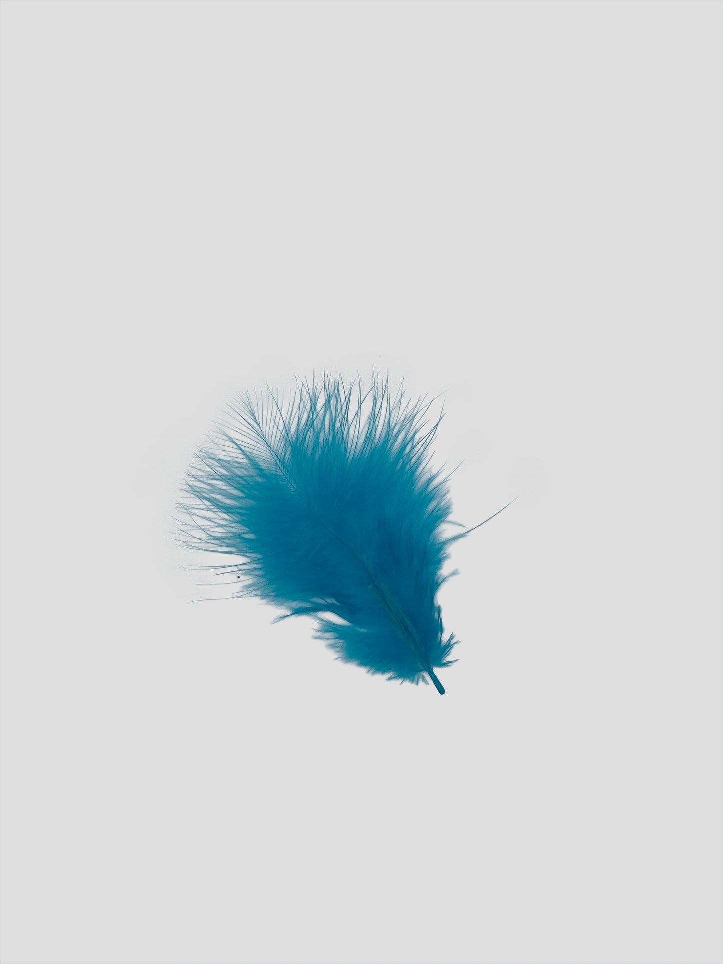 Marabou 7cm turkoois