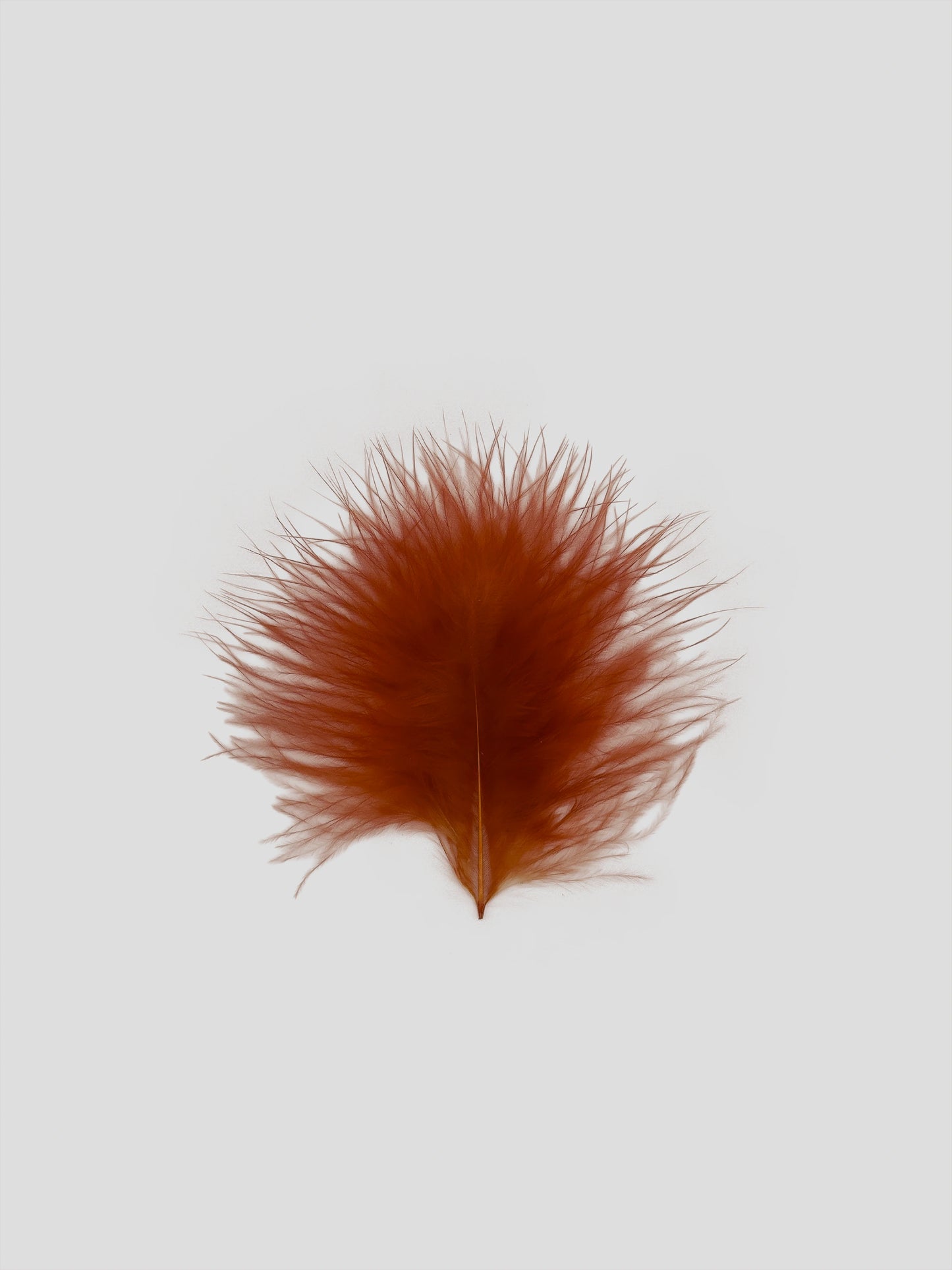 Marabou 7cm cognac