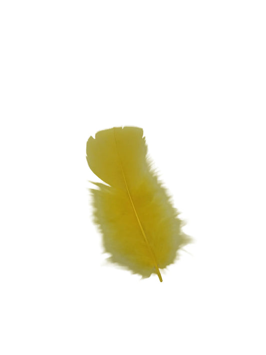 Pavo 10cm amarillo de Pascua