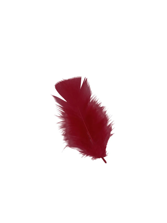 Pavo 10cm rojo tomate