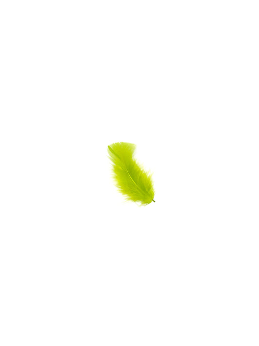 Pavo 10cm verde manzana