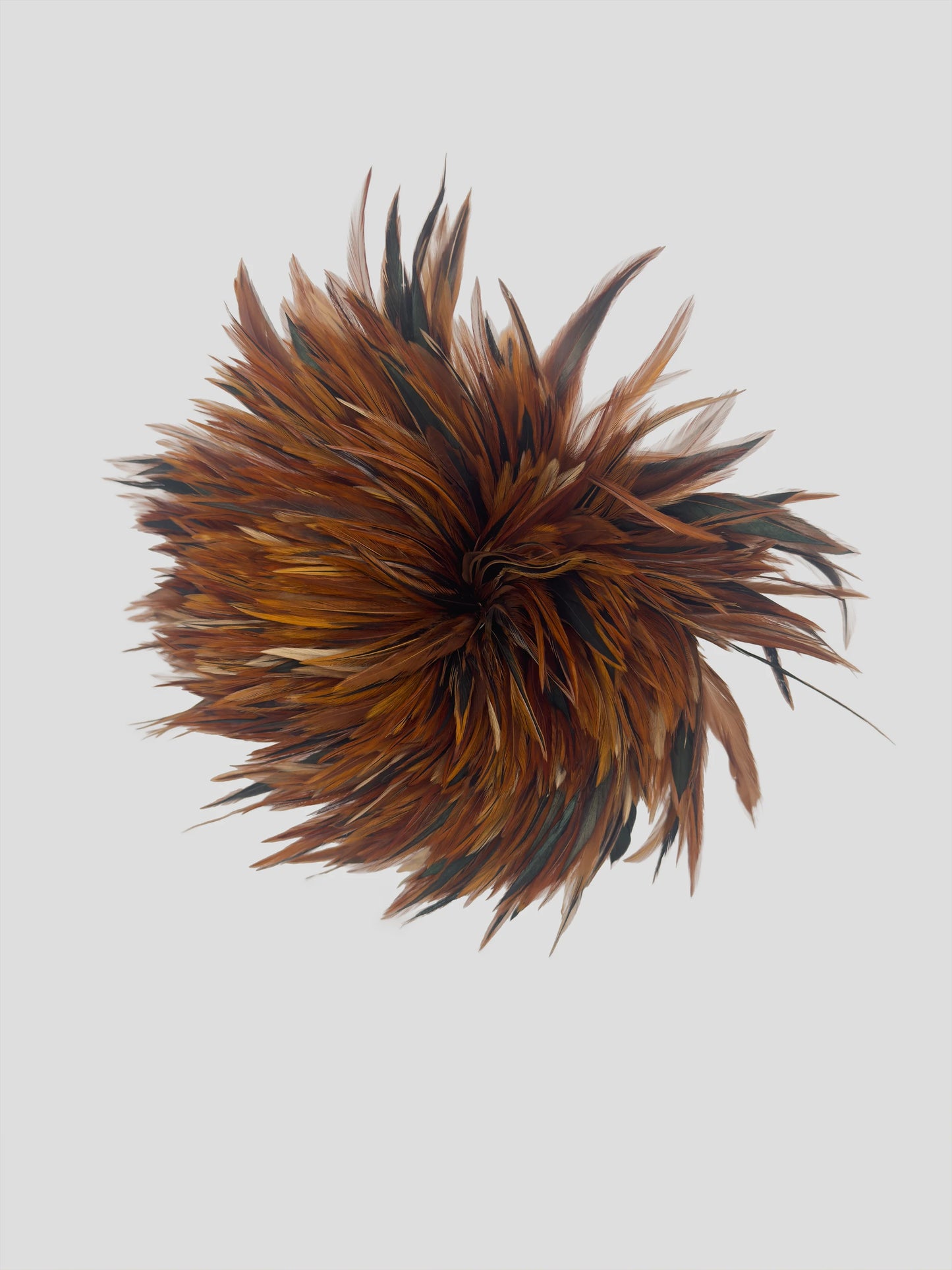 Haan rood 12-14cm op draad