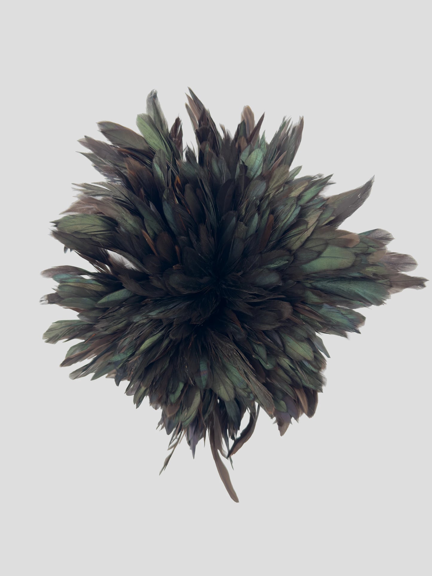 Haan brons 12-14cm op draad