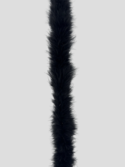 Boa marabou 180cm zwart