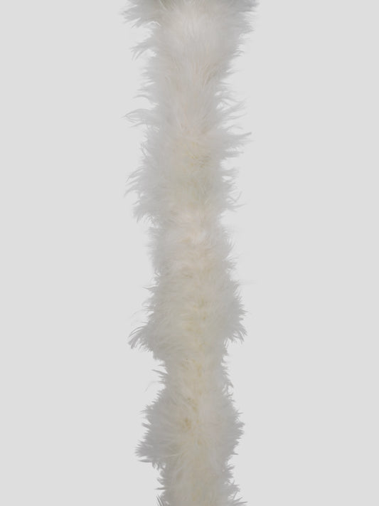 Boa marabou 180cm parelmoer