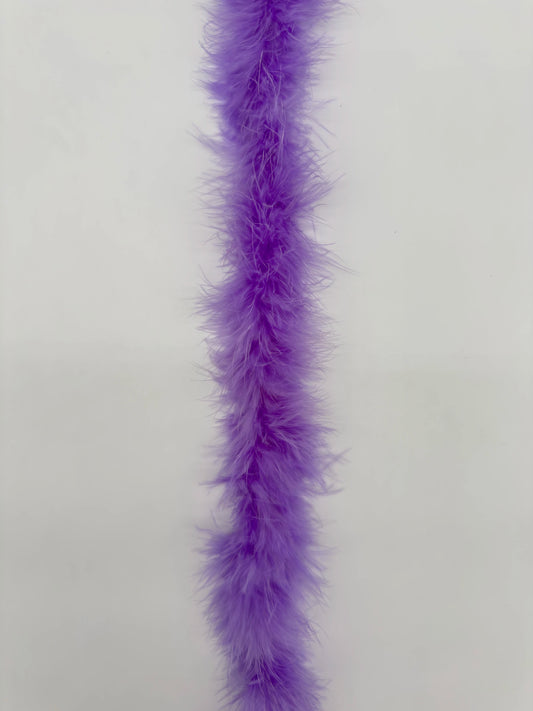 Boa marabú 180cm lavanda