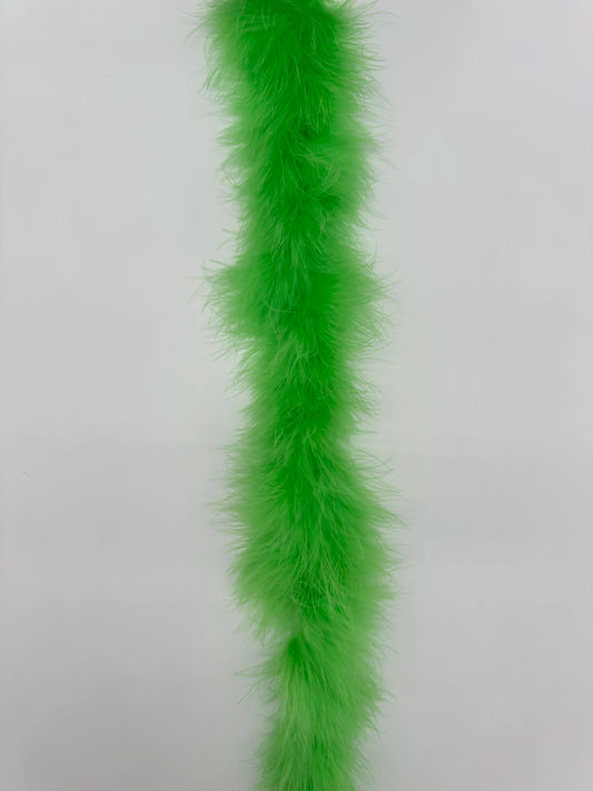 Boa marabú 180cm verde claro