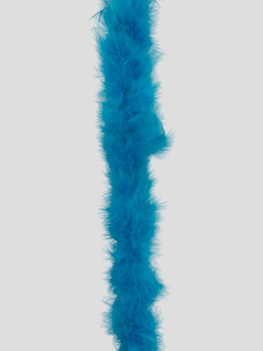 Boa marabou 180cm turkoois