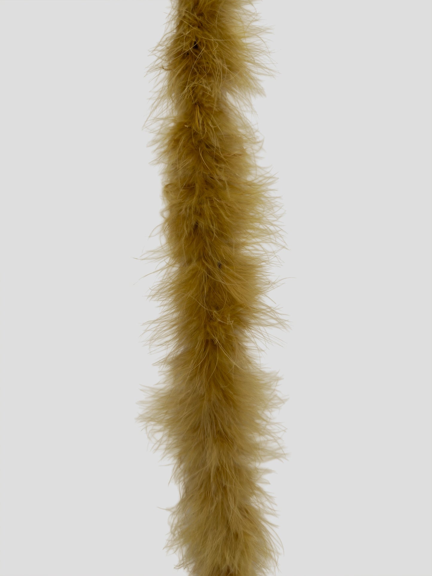 Boa marabou 180cm camel