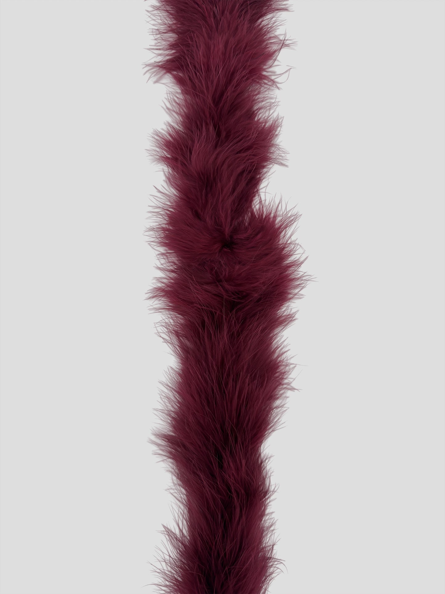 Boa marabù 180cm bordeaux