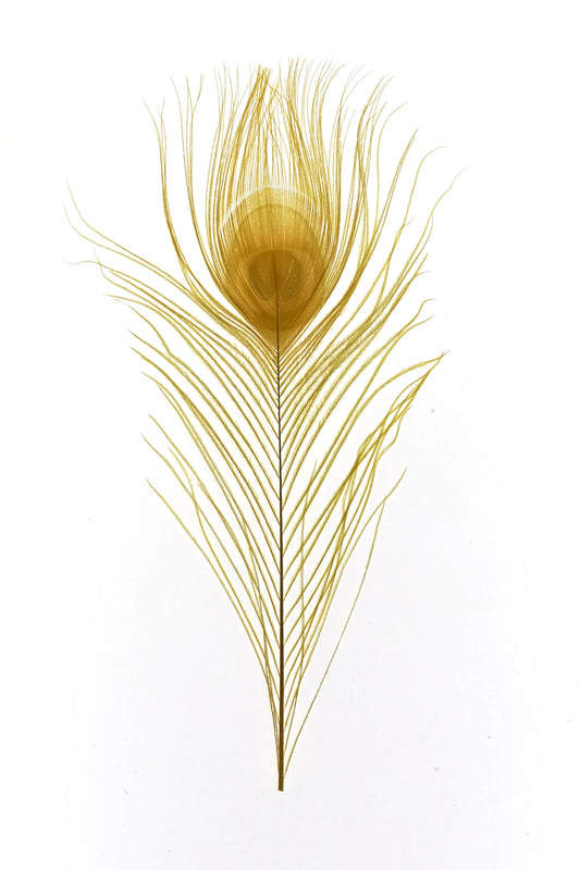Pavo real 25-30cm amarillo de Pascua