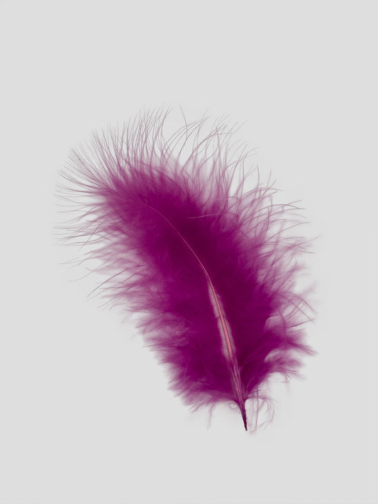 Marabou 12-15cm vibrant violet