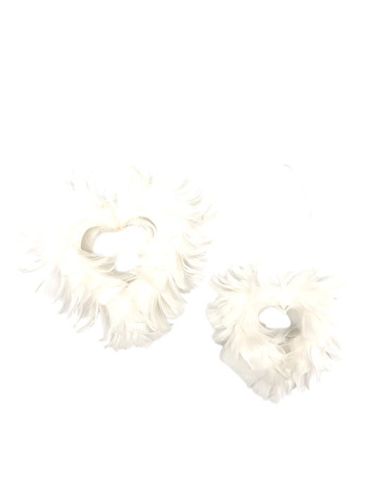 Corazones de San Valentín para colgar 20cm y 12cm blanco