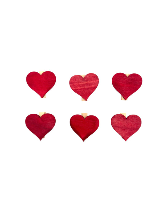 Corazón de San Valentín en clip 3,5cm